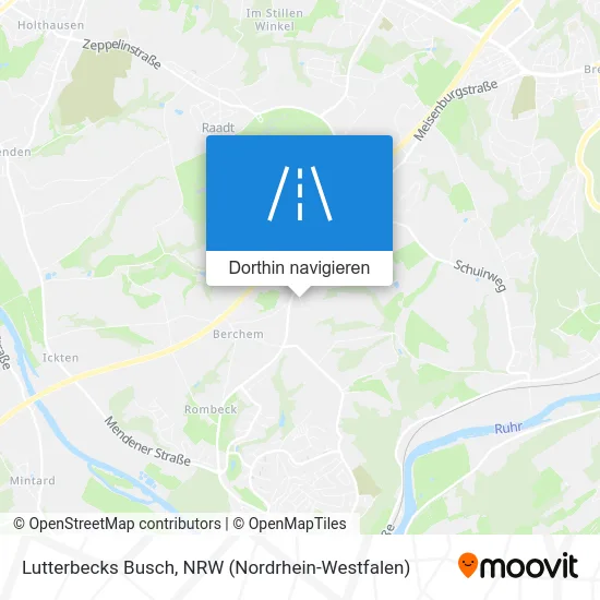 Lutterbecks Busch Karte