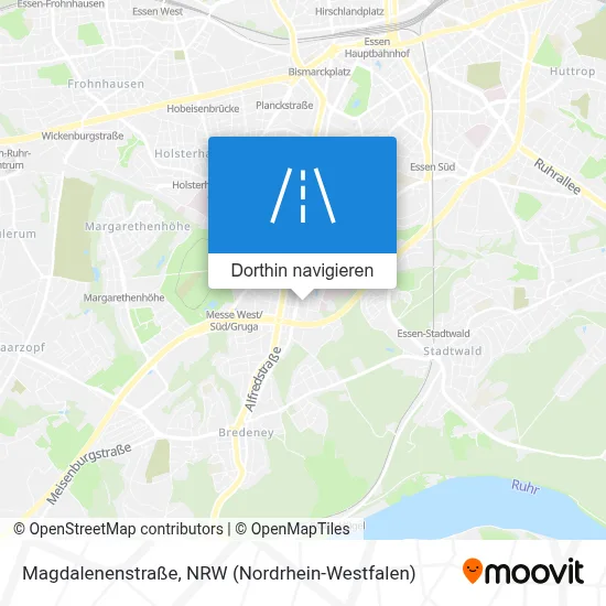 Magdalenenstraße Karte