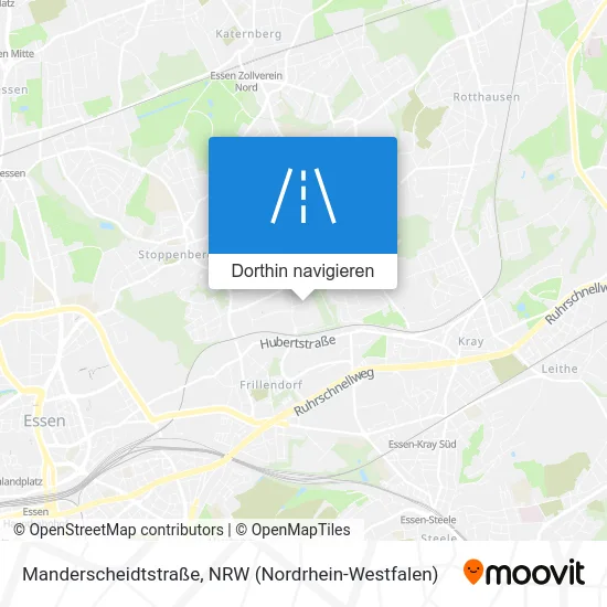 Manderscheidtstraße Karte