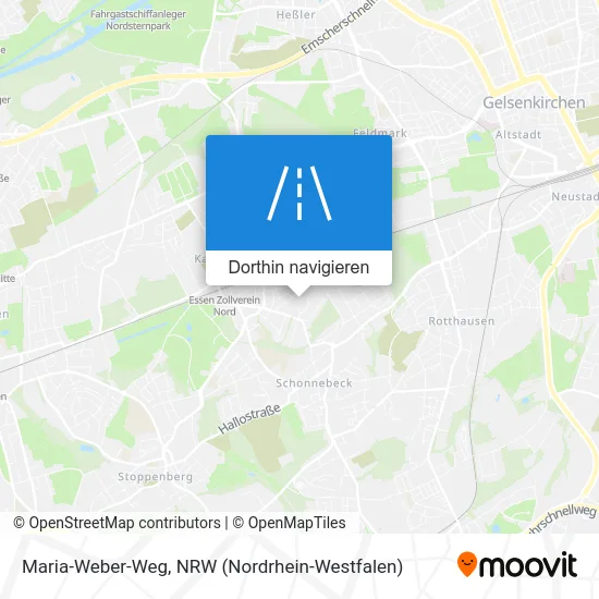 Maria-Weber-Weg Karte