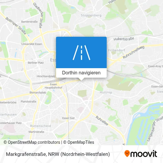 Markgrafenstraße Karte