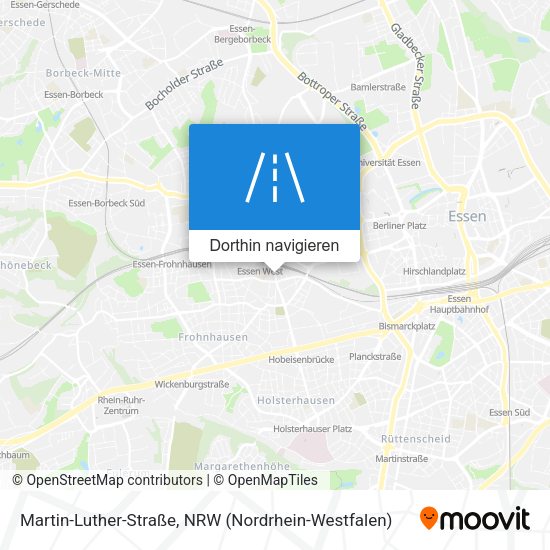Martin-Luther-Straße Karte