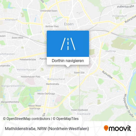 Mathildenstraße Karte