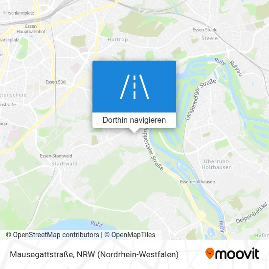 Mausegattstraße Karte