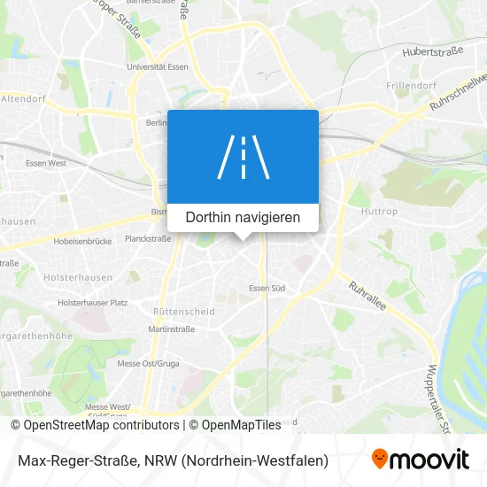 Max-Reger-Straße Karte