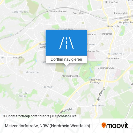 Metzendorfstraße Karte