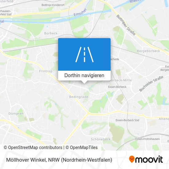 Möllhover Winkel Karte