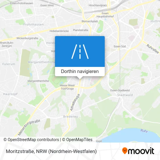 Moritzstraße Karte