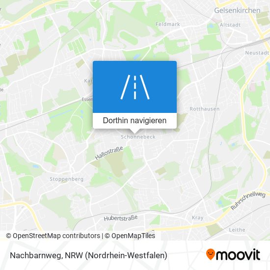 Nachbarnweg Karte