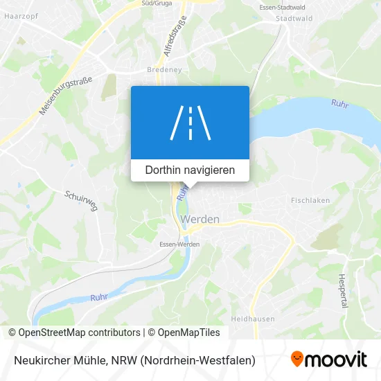 Neukircher Mühle Karte