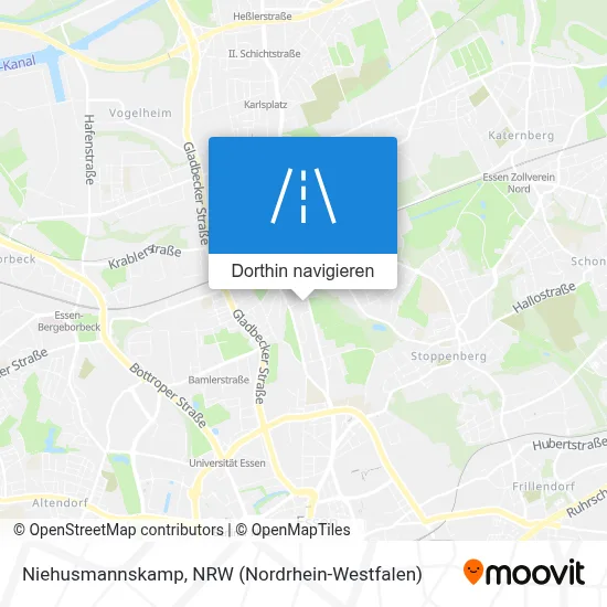 Niehusmannskamp Karte