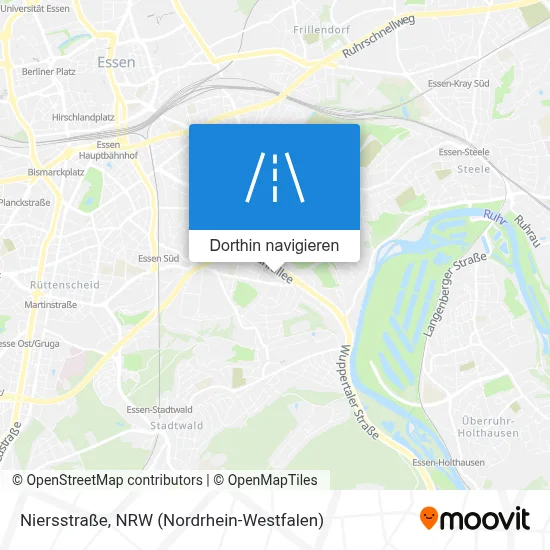 Niersstraße Karte
