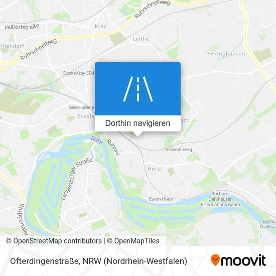 Ofterdingenstraße Karte