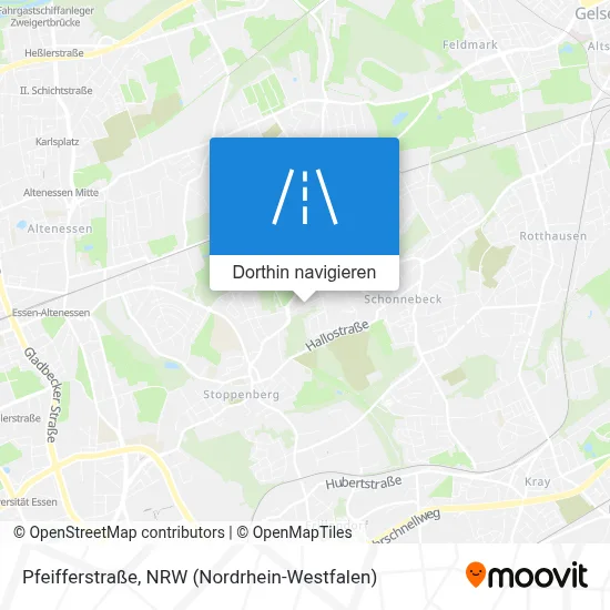 Pfeifferstraße Karte