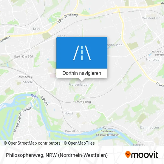 Philosophenweg Karte