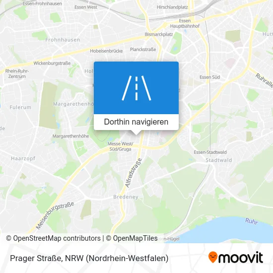 Prager Straße Karte