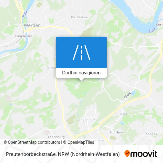 Preutenborbeckstraße Karte