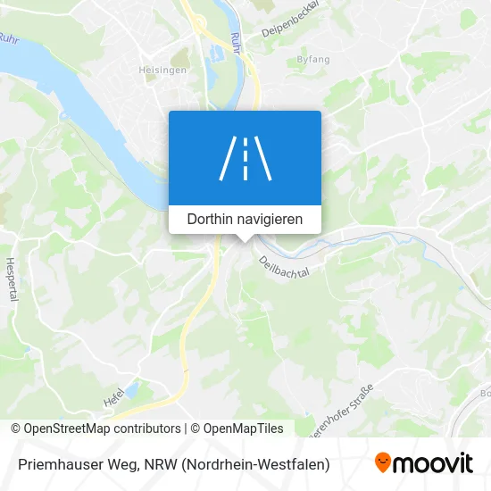 Priemhauser Weg Karte