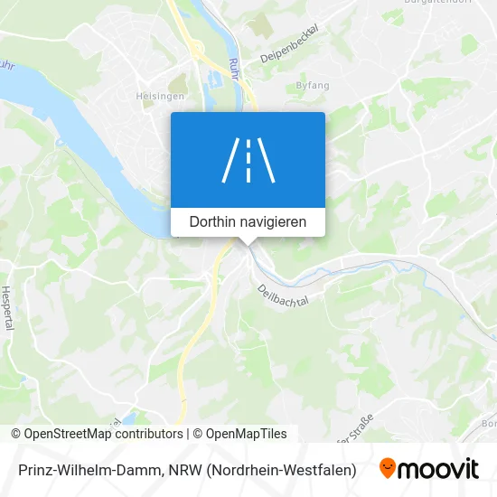 Prinz-Wilhelm-Damm Karte