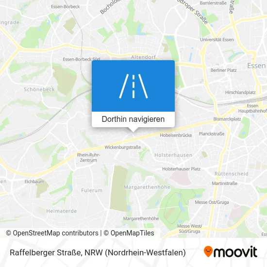 Raffelberger Straße Karte