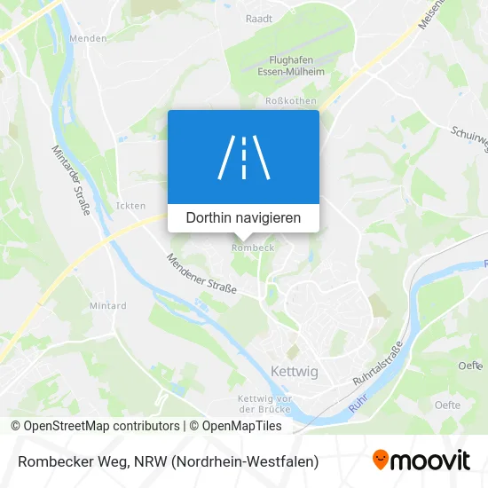 Rombecker Weg Karte