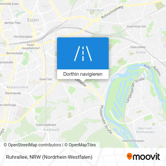 Ruhrallee Karte