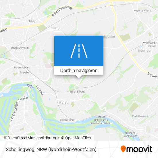 Schellingweg Karte