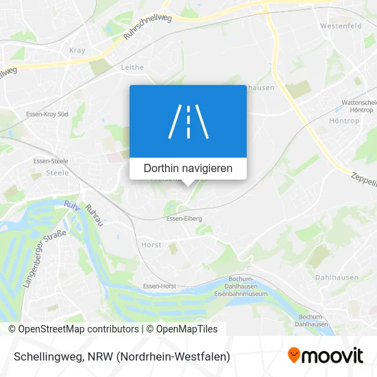 Schellingweg Karte