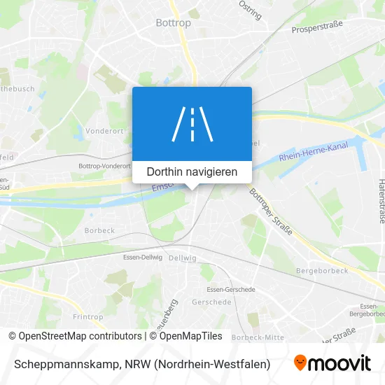 Scheppmannskamp Karte