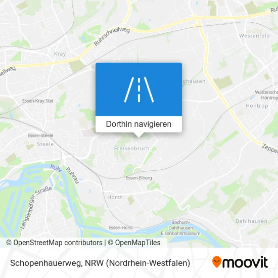 Schopenhauerweg Karte