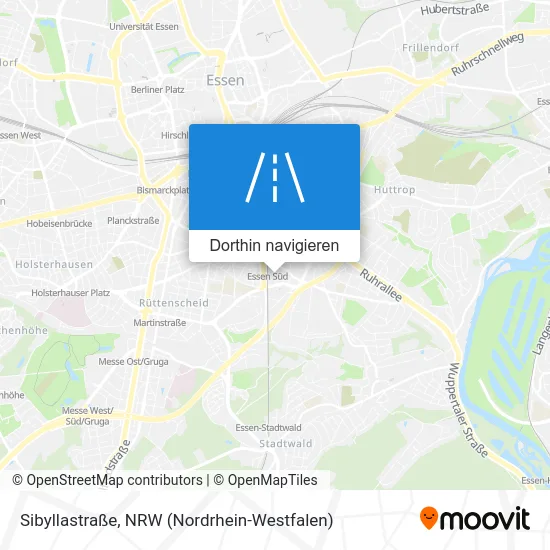 Sibyllastraße Karte