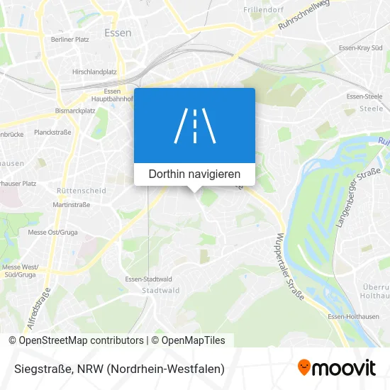 Siegstraße Karte