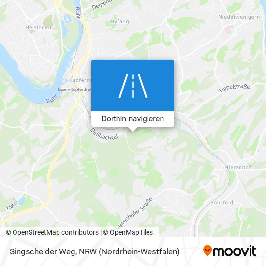 Singscheider Weg Karte