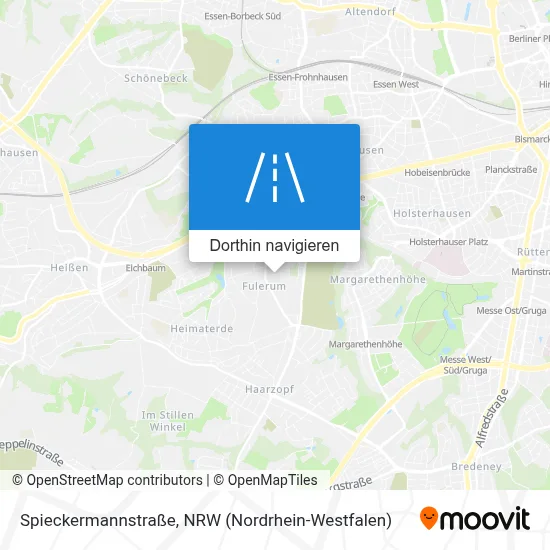 Spieckermannstraße Karte