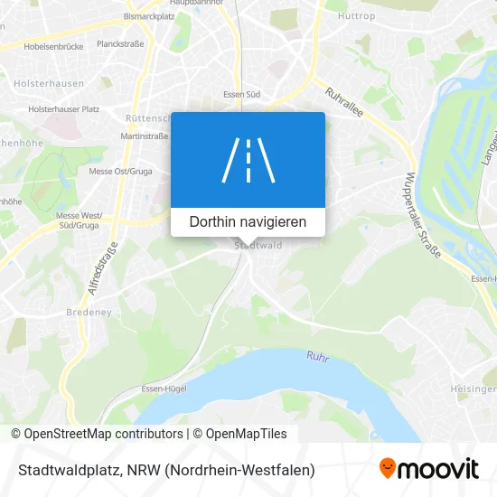 Stadtwaldplatz Karte