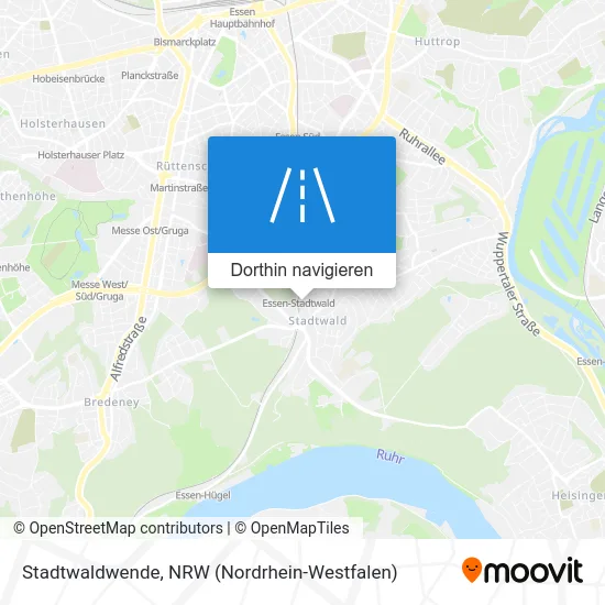 Stadtwaldwende Karte