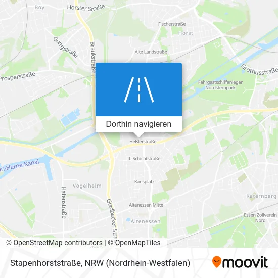 Stapenhorststraße Karte