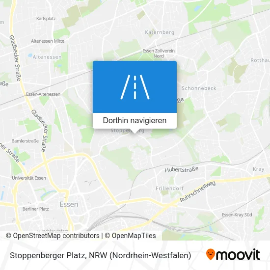 Stoppenberger Platz Karte