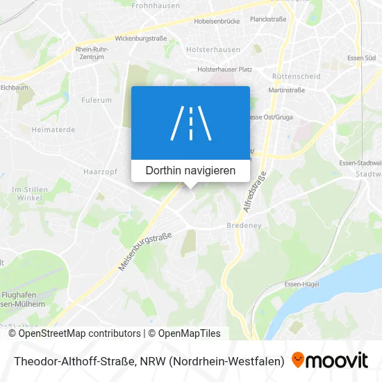 Theodor-Althoff-Straße Karte