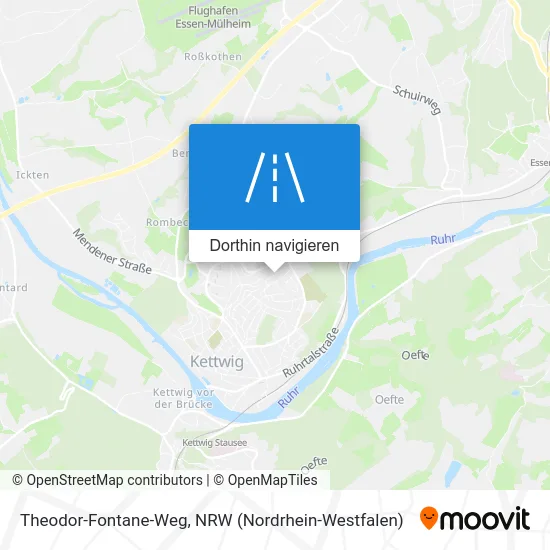 Theodor-Fontane-Weg Karte