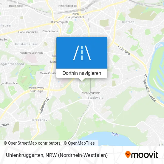 Uhlenkruggarten Karte