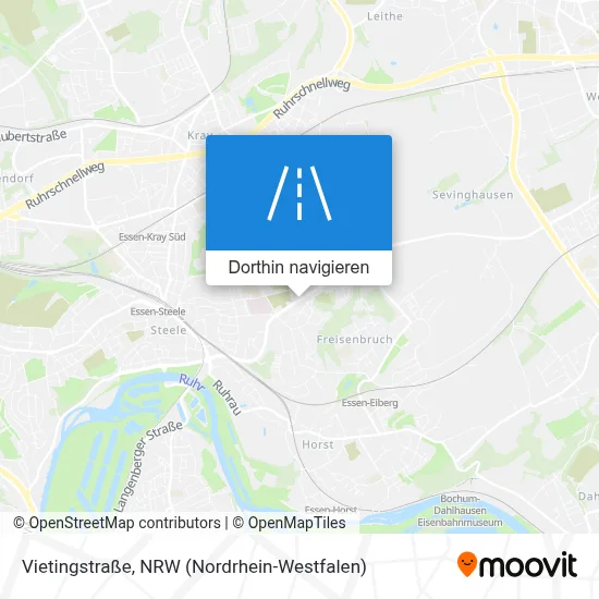 Vietingstraße Karte