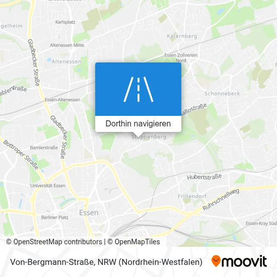 Von-Bergmann-Straße Karte