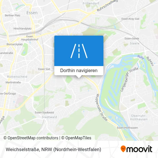 Weichselstraße Karte