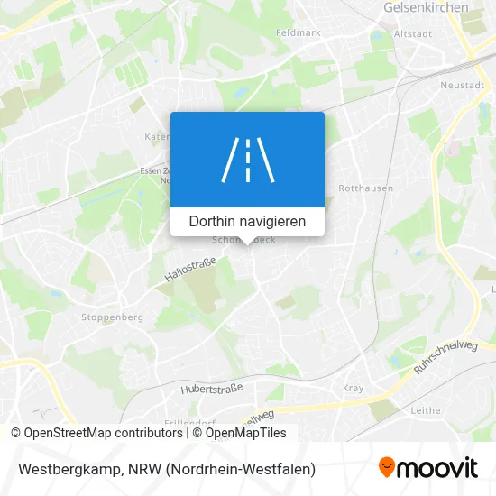 Westbergkamp Karte