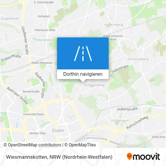 Wiesmannskotten Karte