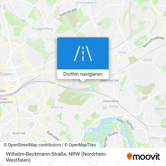 Wilhelm-Beckmann-Straße Karte