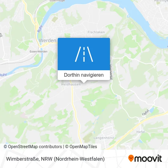 Wimberstraße Karte