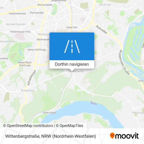 Wittenbergstraße Karte