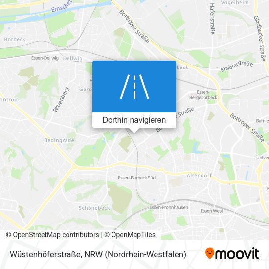 Wüstenhöferstraße Karte
